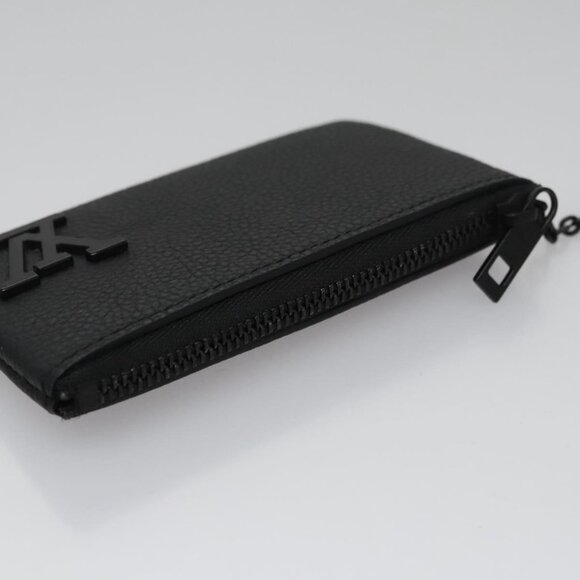 LOUIS VUITTON Aerogram Pochette Cles Coin Purse Black - Picture 5 of 16